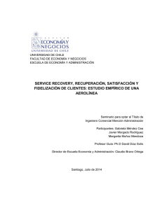 Service Recovery - Repositorio Académico