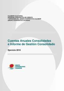 Cuentas anuales consolidadas 2010