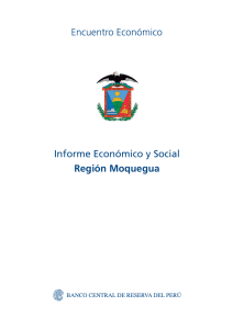Informe Económico y Social Región Moquegua