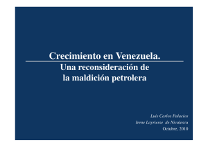 presentación - Pensar en Venezuela