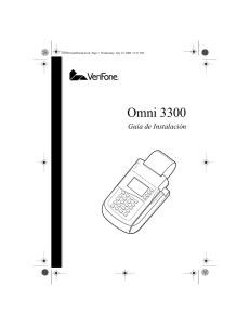 Omni 3300 - Verifone Support Portal