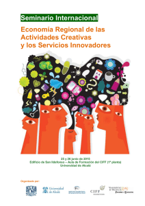 Economía Regional de las Actividades Creativas y los