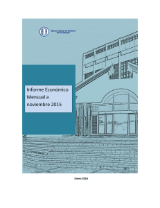 Informe Económico a noviembre 2015