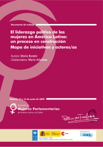 El Liderazgo Político de las Mujeres en América Latina