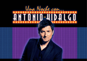 Una noche con Antonio Hidalgo