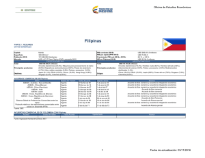 Filipinas - Ministerio de Comercio, Industria y Turismo de Colombia
