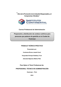 Proyecto de negocio 2 - Instituto Continental
