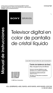 Televisor digital en color de pantalla de cristal líquido