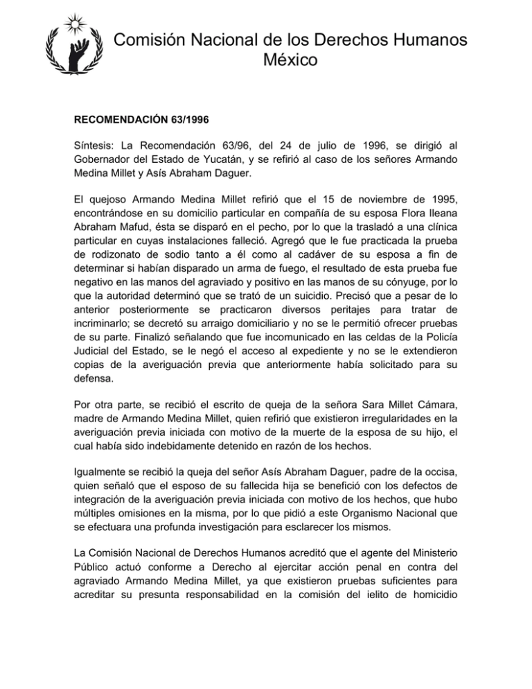 Comisi N Nacional De Los Derechos Humanos M Xico