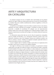 ARTE Y ARQUITECTURA EN CATALUÑA