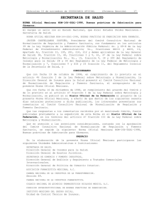 NOM-164-SSA1-1998 - Orden Jurídico Nacional