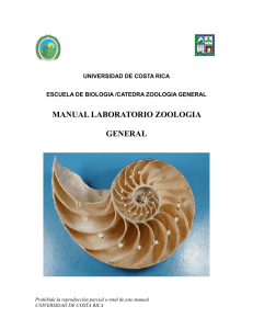 manual laboratorio zoologia general