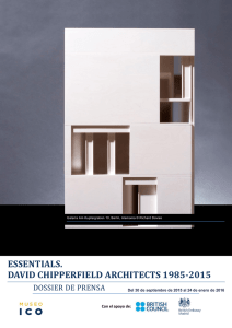 essentials. david chipperfield architects 1985-2015