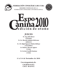 CATALOGO EXPOCANINA 2011