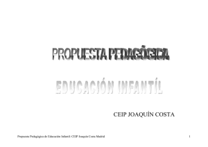 Ed. Infantil Propuesta Pedagogica