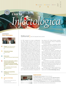 Carta Infectológica 2007 - Cátedra de Enfermedades Infecciosas