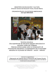 Dos experiencias de educación bilingüe intercultural en escuelas