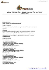 Guia de Star Fox Assault para Gamecube