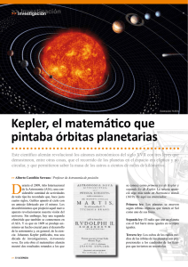 Kepler, el matemático que pintaba órbitas planetarias