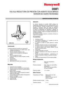 Especificación técnica (Español) - Product Catalogue
