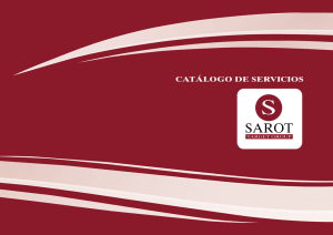 Catálogo de Servicios - Sarot Target Group Gestoría Administrativa