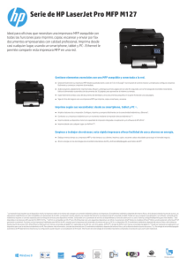 Serie de HP LaserJet Pro MFP M127
