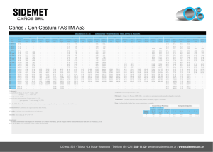 Caños / Con Costura / ASTM A53