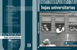hojas universitarias - Universidad Central
