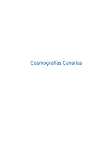 Cosmografías canarias