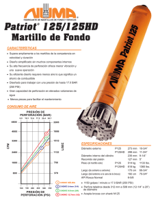 Patriot 125/125HD Brochure Spanish