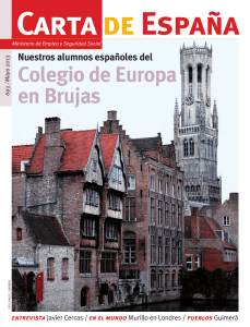Colegio de Europa en Brujas - Ciudadanía Española en el Exterior