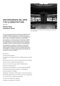 historiografía del arte y de la arquitectura