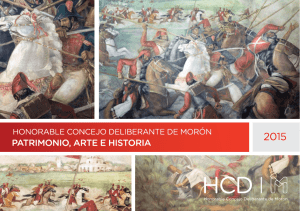 Patrimonio, arte e historia - Honorable Concejo Deliberante de Morón