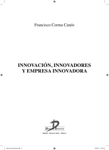 innovación, innovadores y empresa innovadora