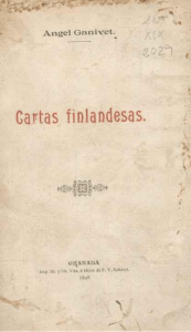 Cartas finlandesas. - Biblioteca Virtual de Andalucía