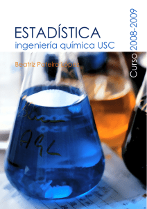 estadística - Departamento de Estatística e Investigación Operativa