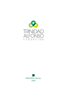 Versión PDF - Fundación Trinidad Alfonso