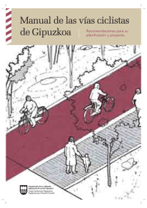 Manual de vías ciclistas de Gipuzkoa