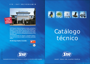 catálogo técnico