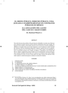 La anulación del laudo del Caso ICC 13613/CCO/JRF Revista del