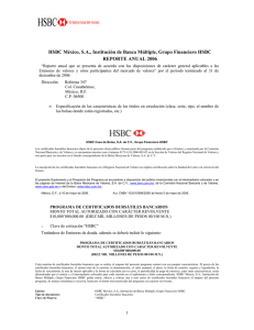 HSBC México, S.A., Institución de Banca Múltiple, Grupo Financiero