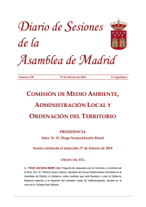 DD.SS.: 136 - Asamblea de Madrid