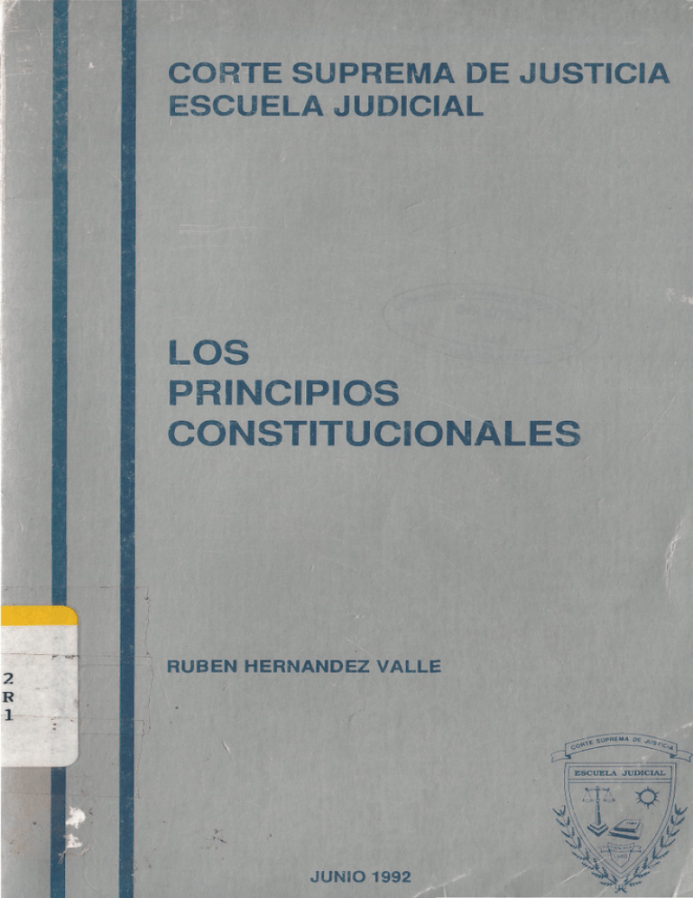 Los Principios Constitucionales