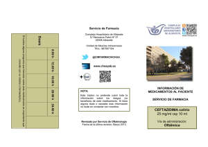 Vea tríptico en formato PDF - Complejo Hospitalario Universitario de