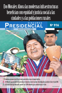Evo Morales - Ministerio de Comunicación