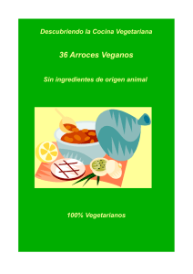 36 Arroces Veganos - Unión Vegetariana Española
