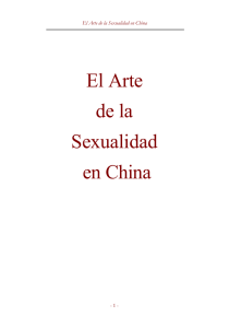 El Arte de la Sexualidad en China