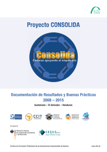 Proyecto CONSOLIDA
