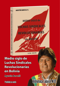 Medio siglo de luchas sindicales revolucionarias en Bolivia