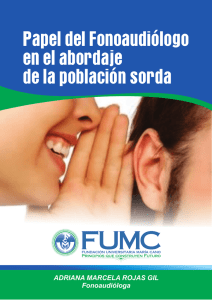 papel del fonoaudiólogo en el abordaje de la población sorda